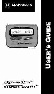 Motorola Pager Express Xtra Express Xtra FLX Pager-page_pdf